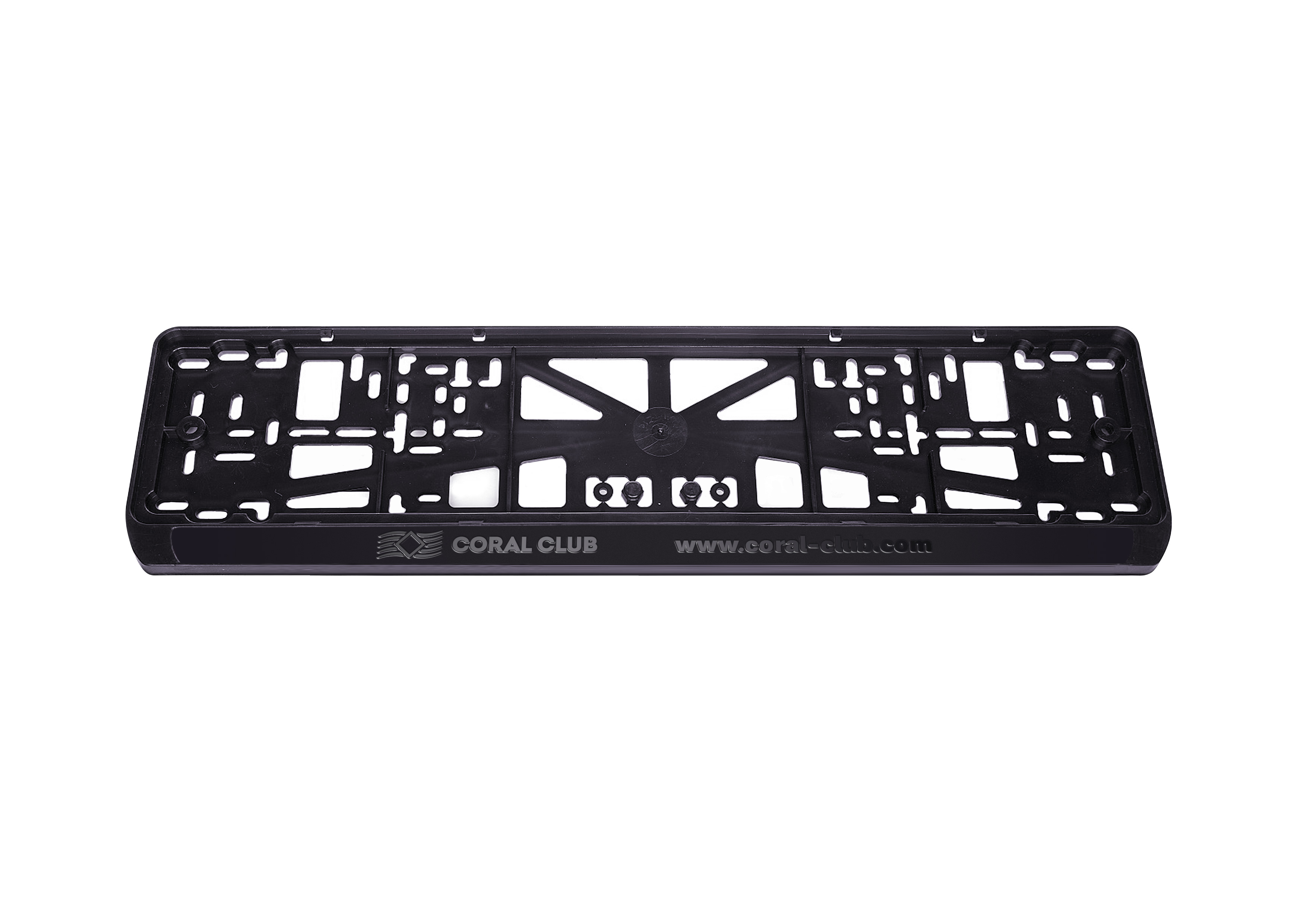 Set of frames for car numbers Coral Club